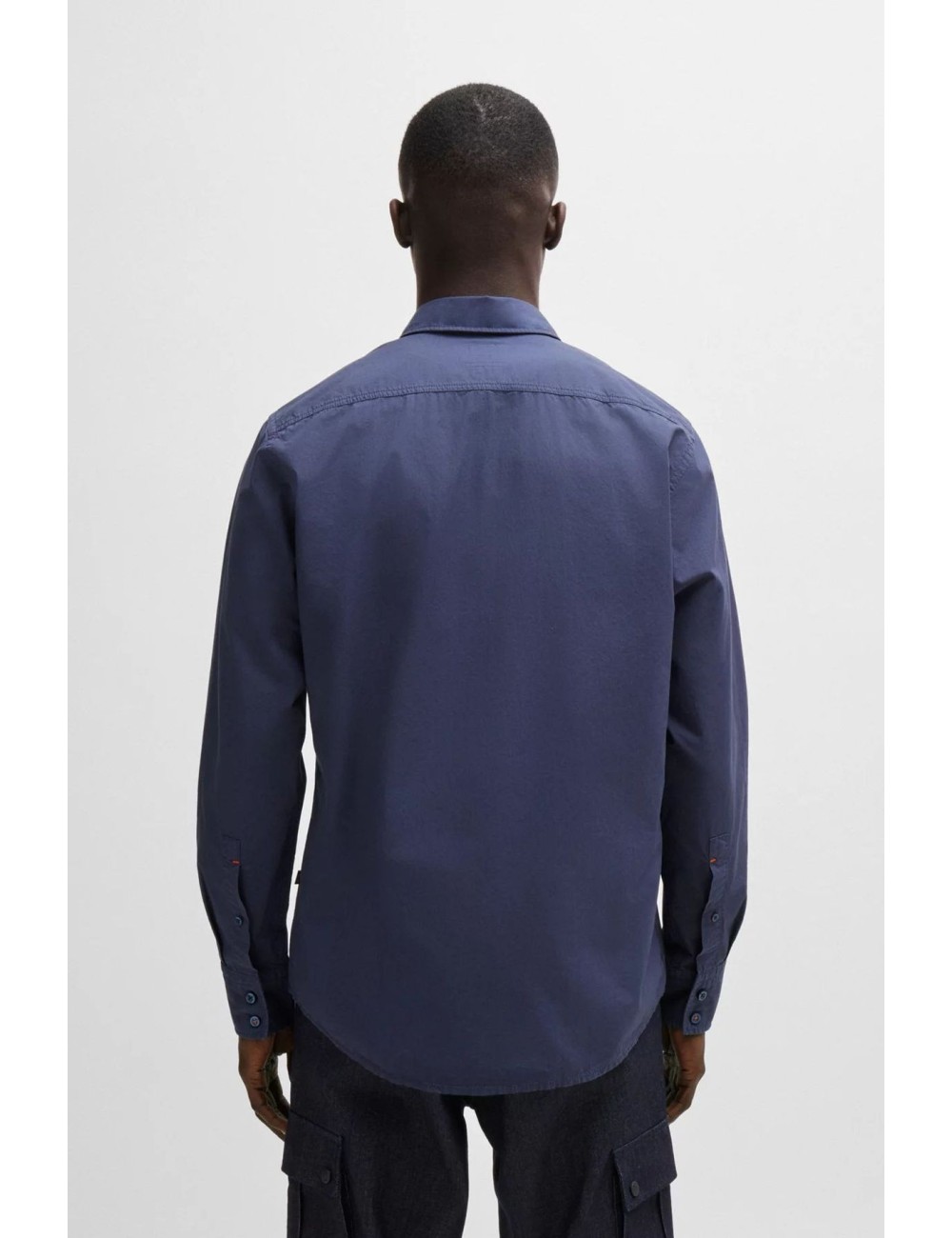 Camicia uomo in cotone Relegant regular fit con logo 50518304 Boss Orange